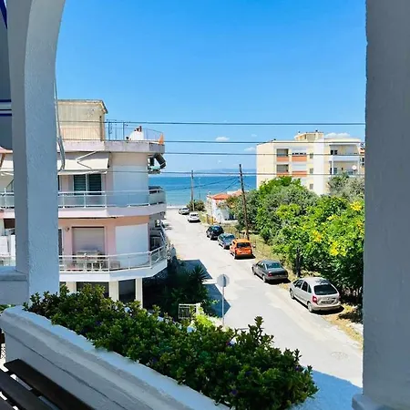 Amalia White Balkon Sea Peraia (Thessaloniki)